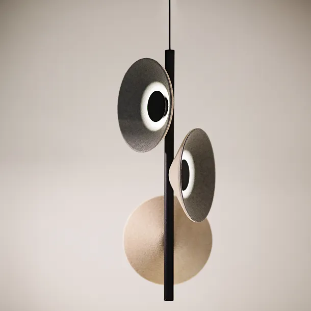 Lampa Wisząca Puro Cream&Grey od Maxlight