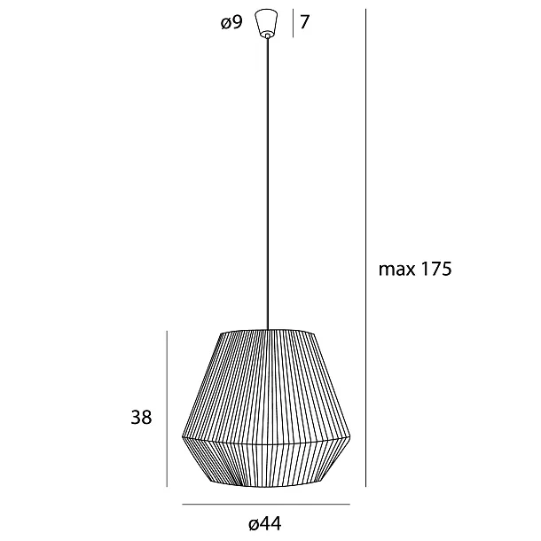 Lampa Wisząca Praslin II od Maxlight