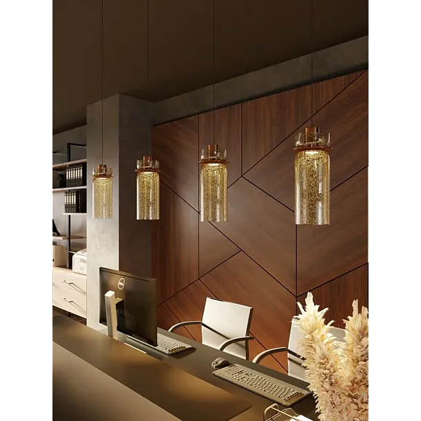 Lampa Wisząca Signature B Amber Glass od Maxlight
