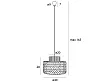 Lampa Wisząca Raffle od Maxlight