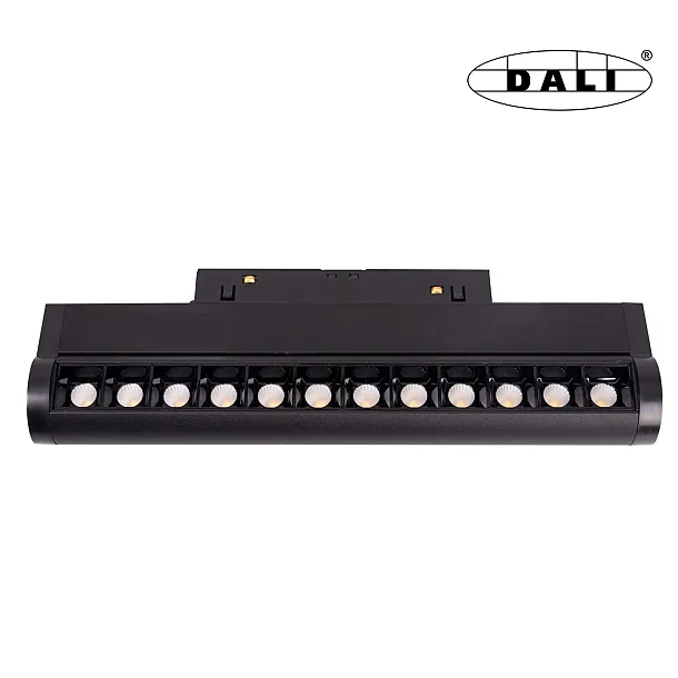 Lampa Liniowa Magnetyczna Magnetic Czarna System Dali 12W 741LM 3000K od Maxlight