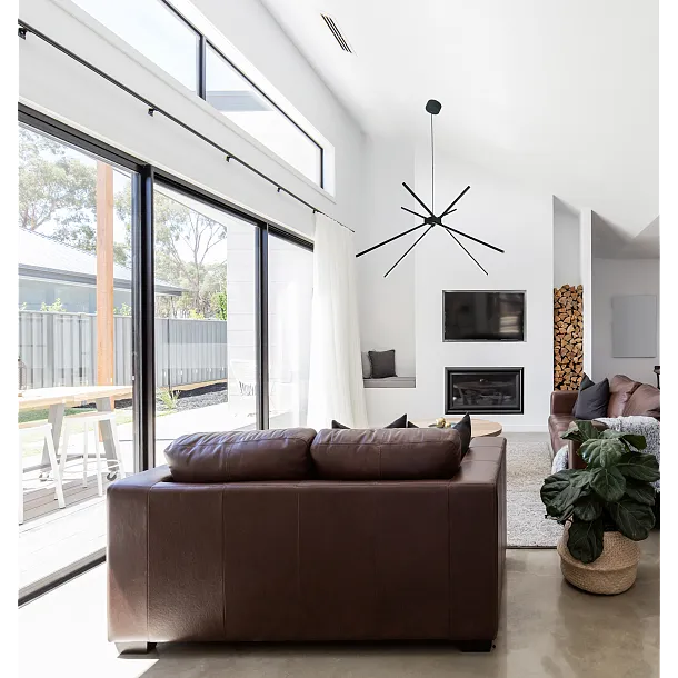 Lampa Wisząca Spider  Czarna od Maxlight