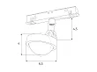 Reflektor Magnetyczny Magnetic Czarny System Zigbee 8W 766LM 2700/5000K od Maxlight