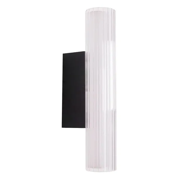 Kinkiet Fayette 31cm 6W Czarny IP44 3000K od Maxlight