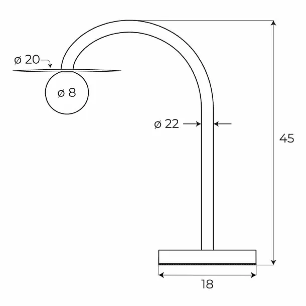 Lampa Stołowa Enigma Zielona od Maxlight