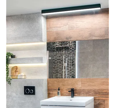 Lampa Sufitowa Linear Czarna od Maxlight