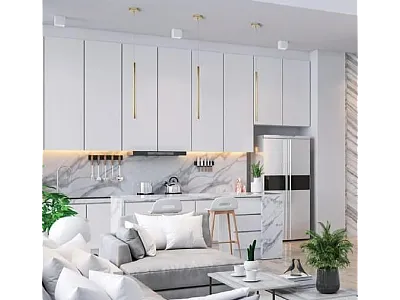 Lampa Wisząca Organic Złoto Szczotkowane od Maxlight