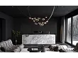 Bomma Dew Drops Lampa Wisząca 1/49/95304/1/BLACK/VEG/3000