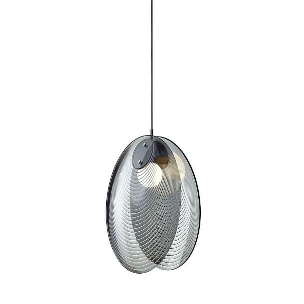 Bomma Ama Pendant Lampa Wisząca Otwarta Szara 1/41/95326/O/00SMK/630/BC/2,5