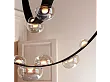 Bomma Dew Drops Lampa Wisząca 1/49/95304/1/BLACK/VEG/3000