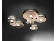 Lodes Bugia Triple Lampa Sufitowa/Plafon Błyszcząca Miedź 16133 4627