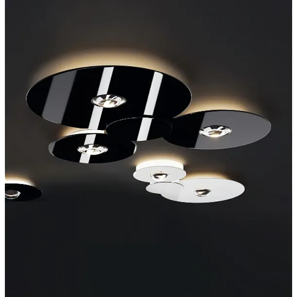 Lodes Bugia Triple Lampa Sufitowa/Plafon Czarny 16133 2227