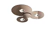 Lodes Bugia Triple Lampa Sufitowa/Plafon Błyszcząca Miedź 16133 4627