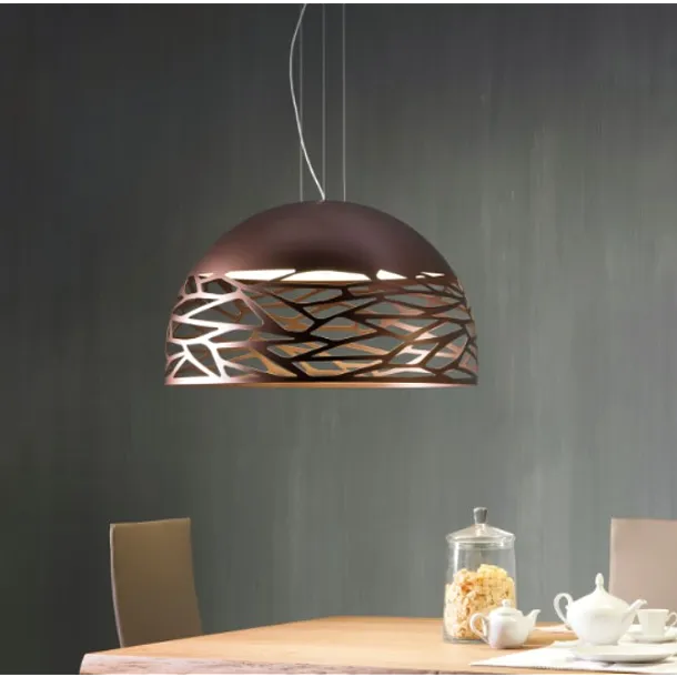 Lodes Kelly Medium Dome 60 Lampa Wisząca Brązowa 14127 3500