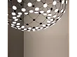 Lampa Wisząca Mesh 80cm Czarna od Luceplan