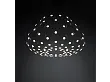 Lampa Wisząca Mesh 80cm Czarna od Luceplan