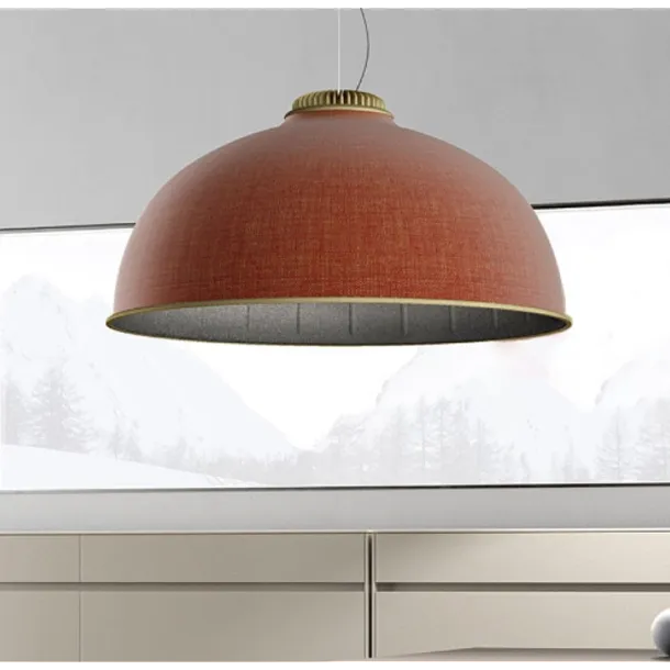 Luceplan Farel D96/1EB Lampa Wisząca Pomarańczowa