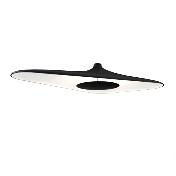 Soleil Noir D89p Lampa Sufitowa/Plafon Czarno-Biały 1D890P000035