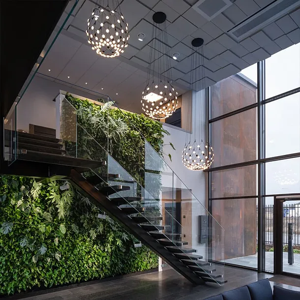 Lampa Wisząca Mesh 80cm Czarna od Luceplan
