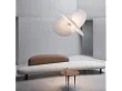 Luceplan Levante 90cm Lampa Wisząca Biała A06/2T+A06C2