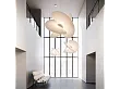 Luceplan Levante 90cm Lampa Wisząca Biała A06/2T+A06C2