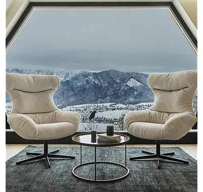 Fotel obrotowy LUNGO - piękna kolekcja BEFAME