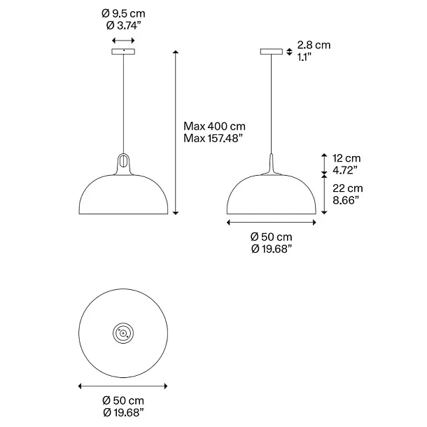 Lodes JIM Lampa Wisząca Srebrny mat 16924 6500