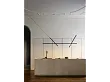 Luceplan Across 180 Lampa Wisząca Czarna A08SW1