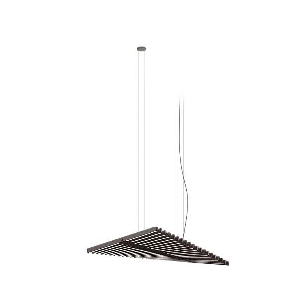 Lampa Wisząca Rhythm Horizontal Brązowa od Vibia
