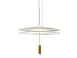 Vibia Flamingo Lampa Wisząca Biała/Złota 151020/1B
