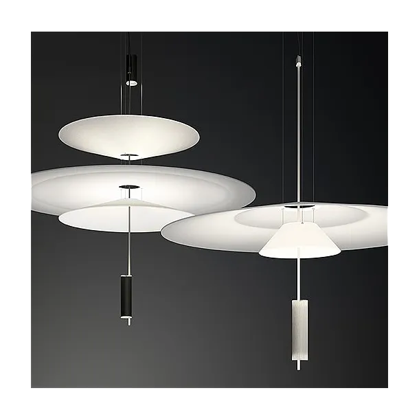 Vibia Flamingo Lampa Wisząca Biała/Grafitowa 153018/1B