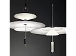 Vibia Flamingo Lampa Wisząca Biała/Grafitowa 153018/1B