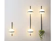 Vibia Palma Kinkiet czarny 371418/11