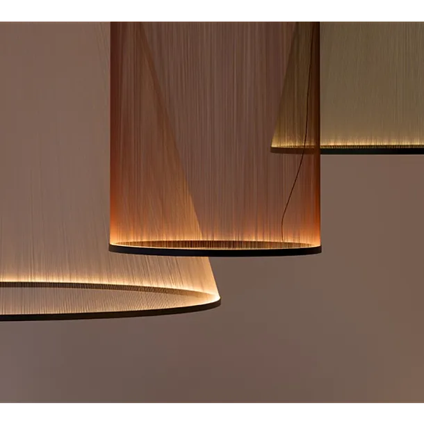 Vibia Array Lampa Wisząca Czerwona 1840/24113