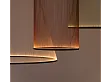 Vibia Array Lampa Wisząca Czerwona 1840/24113