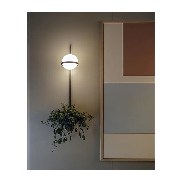 Vibia Palma Kinkiet czarny 371418/11