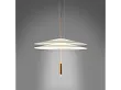 Vibia Flamingo Lampa Wisząca Biała/Złota 151020/1B