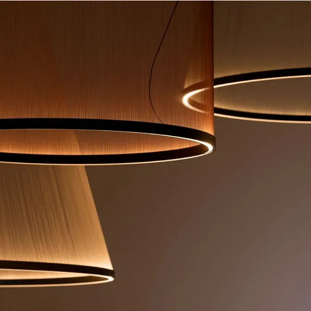 Vibia Array Lampa Wisząca Czerwona 1840/24113