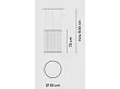 Vibia Array Lampa Wisząca Beżowa 181524/113