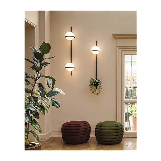 Vibia Palma Kinkiet czarny 371418/11