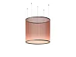 Vibia Array Lampa Wisząca Czerwona 1840/24113