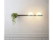 Vibia Palma Kinkiet Czarny 370493/1B