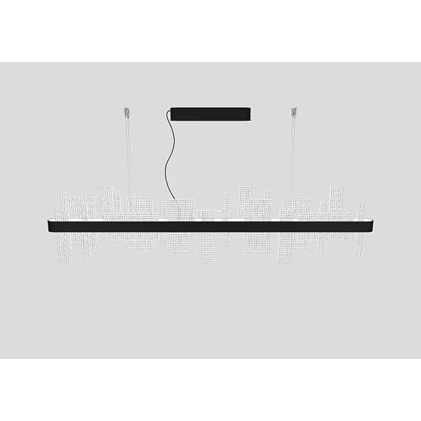 Masiero Ribbon S150 Lampa Wisząca Czarna