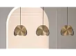 Masiero Timeo S1 Lampa Wisząca Złota
