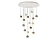 Lampa Wisząca Galaxia 90 cm Biała/Multikolor od Mantra