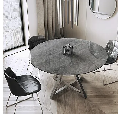 Stół okrągły Geo od Hiooro