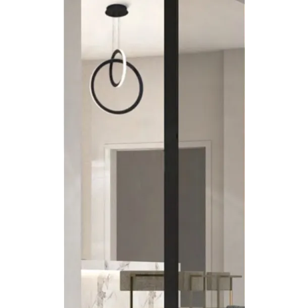 Lampa Wisząca Kitesurf Czarna od Mantra