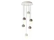 Lampa Wisząca Galaxia 44 cm Biała/Multikolor od Mantra