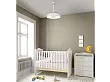 Lampa Wisząca z Wentylatorem Coin Fan Biała od Mantra