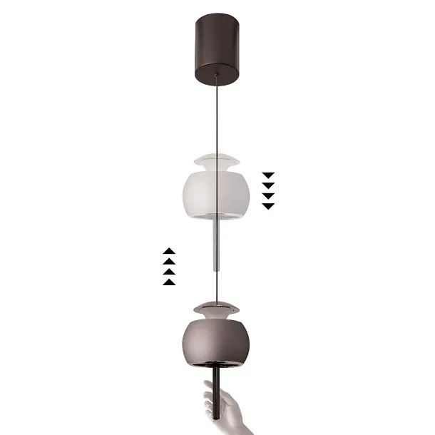 Lampa Wisząca Roller Pomarańczowa od Mantra